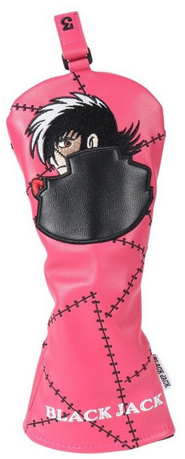 호쿠신 Hokushin 남성 여성 골프 헤드커버 유틸리티 용 블랙 잭 번호 태그 포함 OHC0068 BJHC UT 컬러 핑크 210215, FF