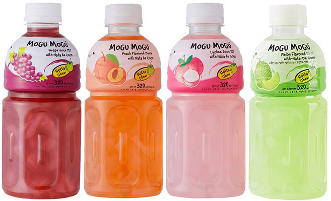 에스제이서진 모구모구 320ml 리치 6개 피치 6개 포도 6개 멜론 6개, 24개