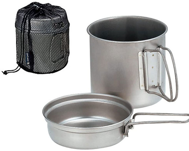 [국내배송] 스노우피크 티타늄 트렉 900 코펠 티타늄 냄비 SCS-008T, 1개