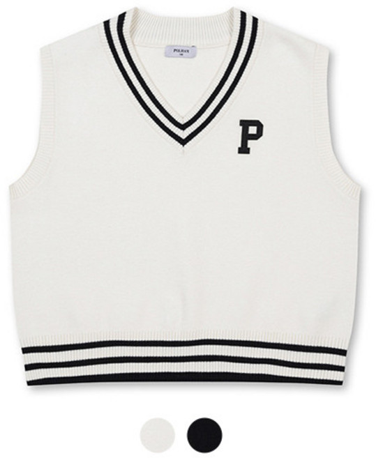 폴햄키즈 폴햄키즈 공용 브이넥 스웨터 베스트_PKE5ES3010