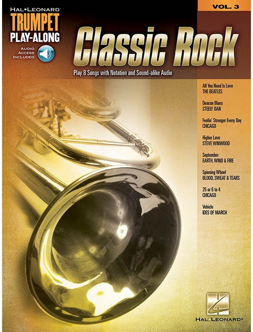 Classic Rock (Trumpet Play-Along) 클래식 록 트럼펫 악보집 (온라인 음원 포함) Hal Leonard 할 레오나드