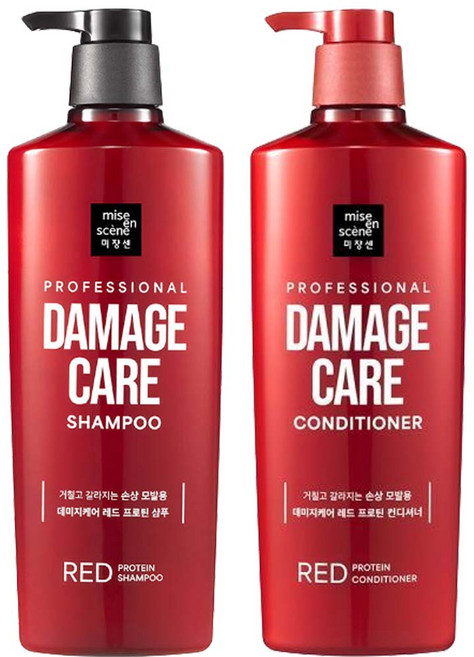 미쟝센 데미지케어 로즈프로틴(샴푸+린스) 680ml, 1개