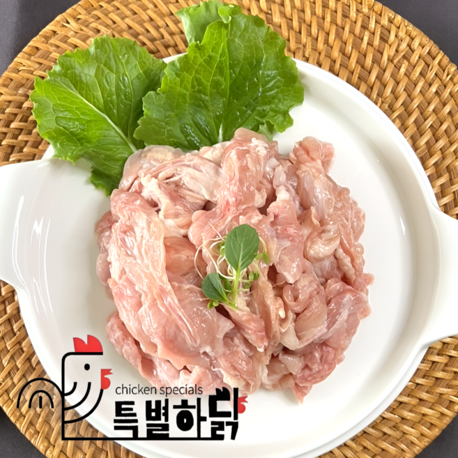 [특별하닭] 국내산 닭목살 1kg 공장직판 세세리 냉동 생닭 특수부위, 1개