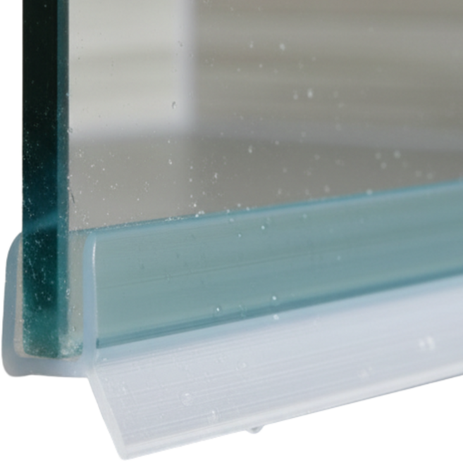 바이빈이 유리문 하부 물막이 샤워부스 프로파일, 반투명화이트