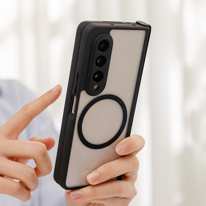 변색 없는 투명 하드 tpu범퍼 충격보호 맥세이프 케이스