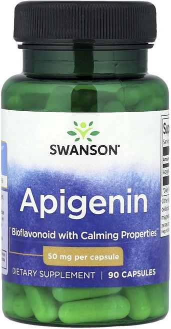 Swanson 아피제닌 50mg 캡슐 90정, Swanson 아피제닌 50mg 캡슐 ..., 1개 - 쿠팡