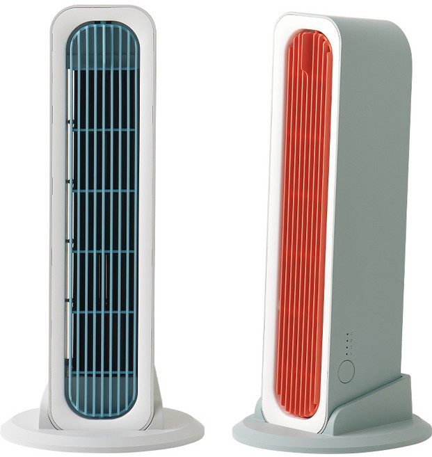 실리만 데스크 미니팬 무선 탁상용 선풍기, 트로피컬오렌지(SE-LDF24015)