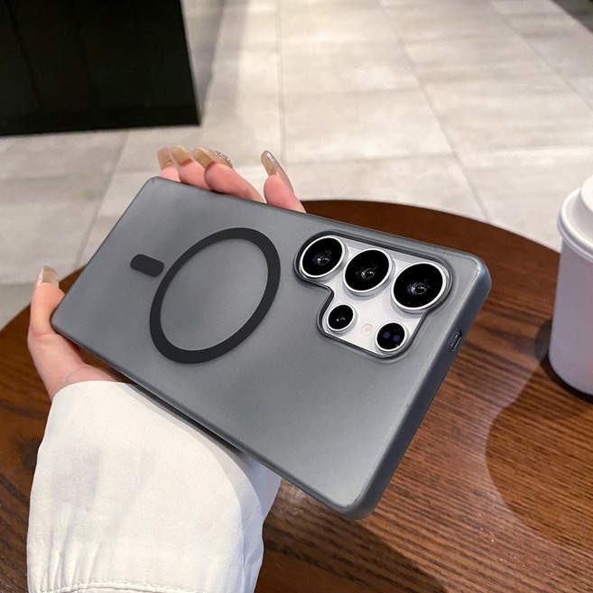 COCOA冰霧超薄PC膚感磁吸充電手機殼 防摔殼