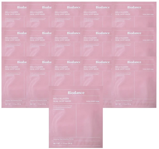 바이오던스 바이오 콜라겐 리얼 딥 마스크, 1개입, 16개 - 쿠팡