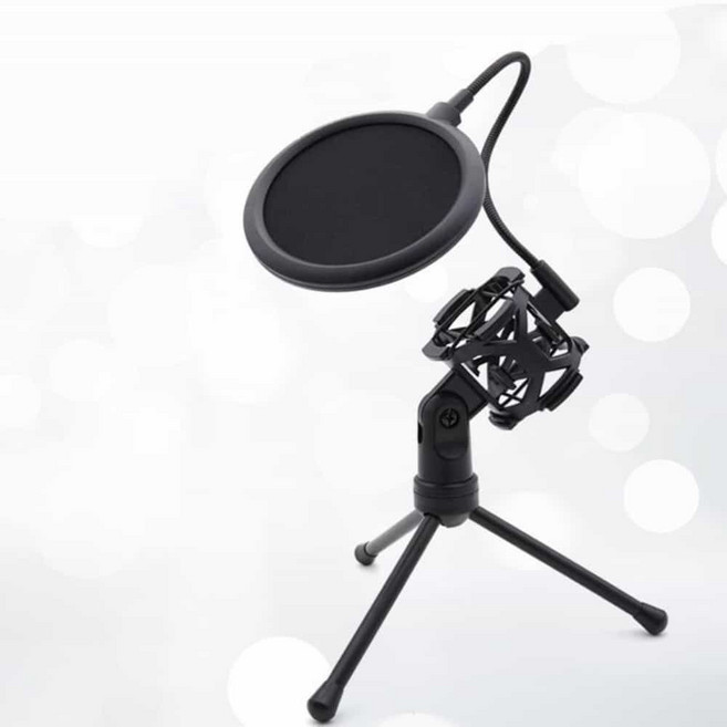 하우스픽 마이크삼각대 팝스크린 마이크 스탠드