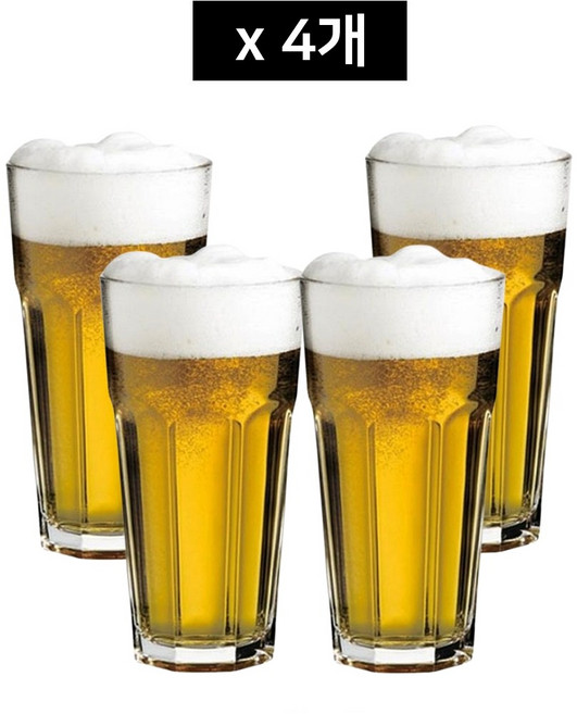 파사바체 카사블랑카 맥주잔 475ml 4개