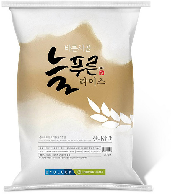 국내산 현미찹쌀 25년산 당일도정, 1개, 20kg