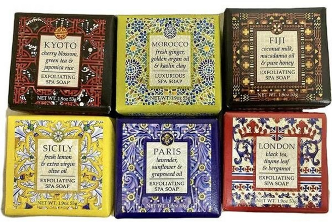 그리니치 베이 트레이딩 스파 솝 비누 53g 6종 세트