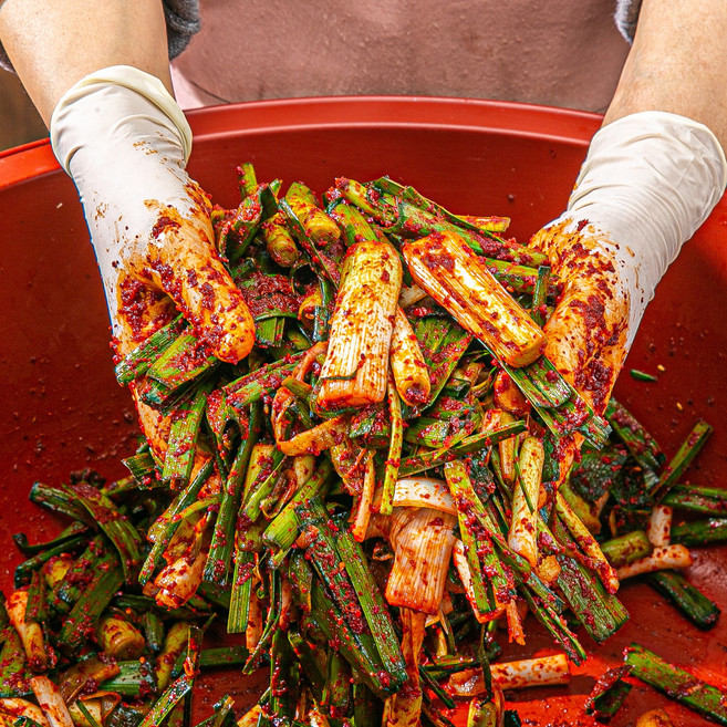 26년 햇 풋마늘로 담근 풋마늘 김치, 1개, 1kg