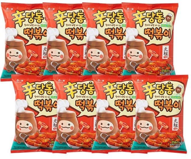 해태 신당동 떡볶이, 110g, 8개