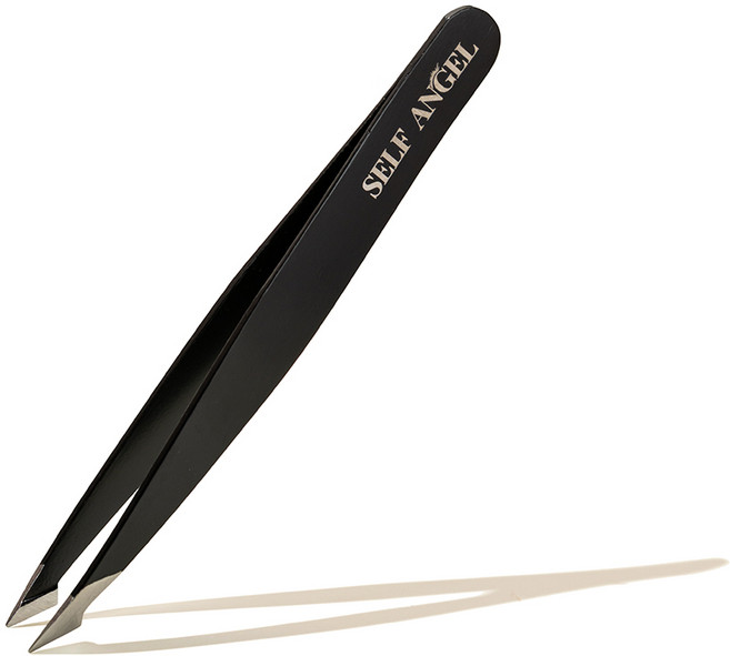 셀프천사 쌍꺼풀 테이프 핀셋 쌍테 테잎 전용 집게 프리미엄 족집게, 1개, 블랙