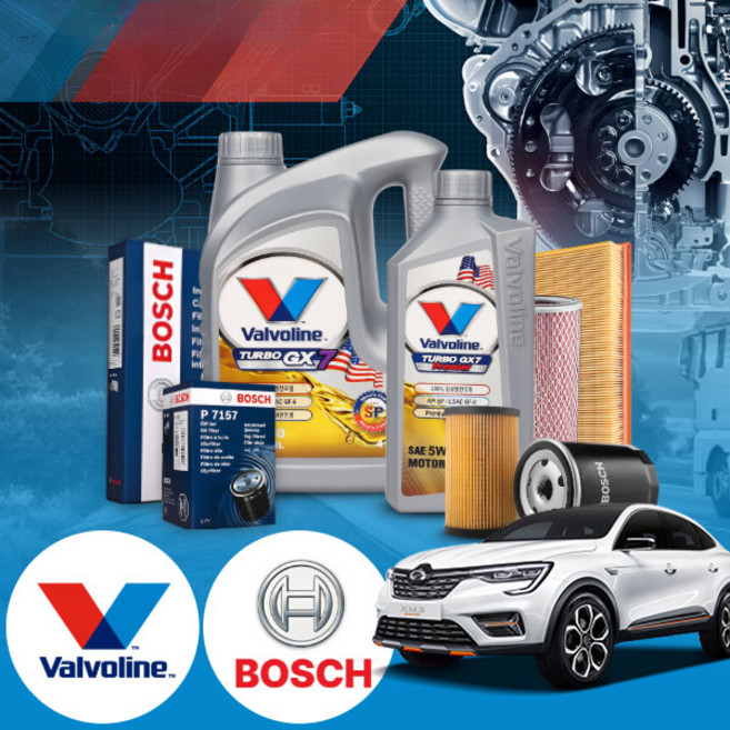 르노 XM3(20~) 1.3 가솔린 발보린 CX7 5W30 엔진오일세트