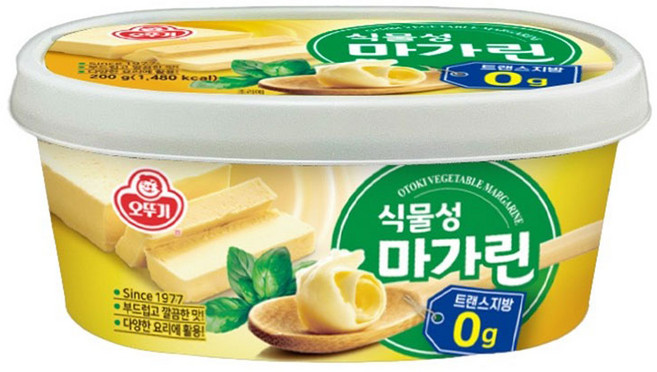오뚜기 식물성 마아가린 200g, 1개