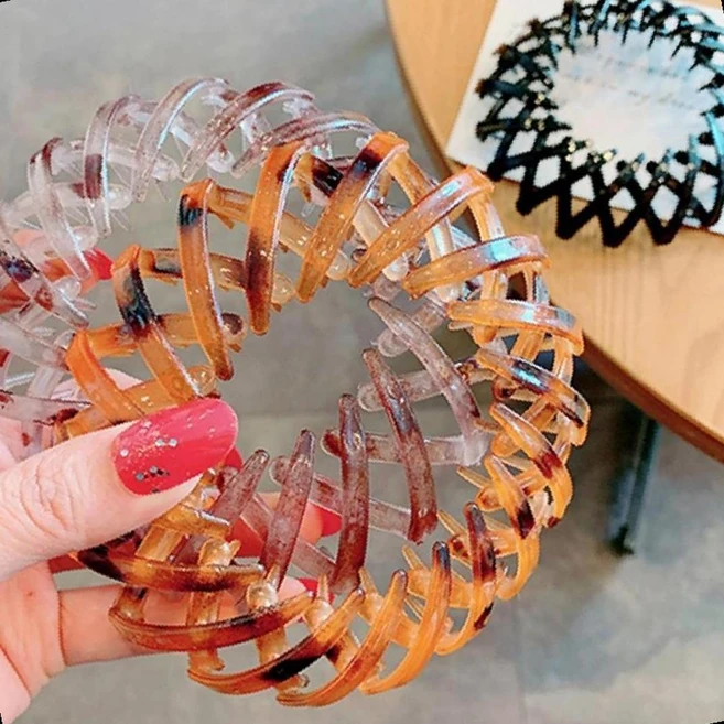 올림머리집게 둥지클립 헤어올린머리핀 뒷머리고정 헤어스타일링 여성머리묶기 - 쿠팡