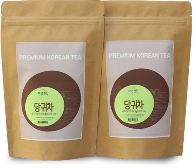 아이앤티 자연한잔 당귀차 100티백 2g 국산 100%, 50개입, 2개