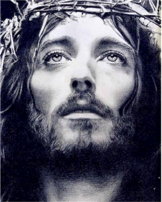 예수님 가시면류관 보석십자수 캔버스형액자, 가시면류관예수님 (40x50), 1개