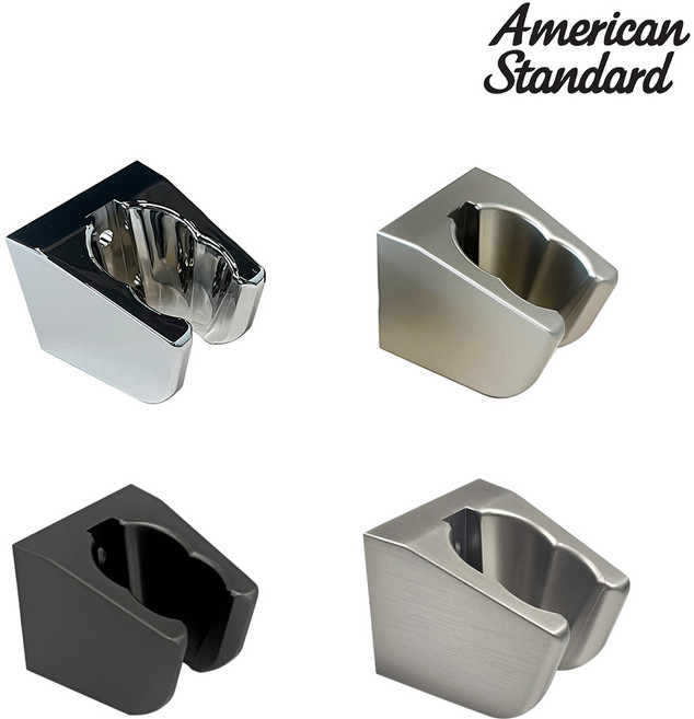 아메리칸스탠다드 욕실 샤워기 거치대 2단 각도 조절 행거, 사틴 무광 (M1BG63-52)