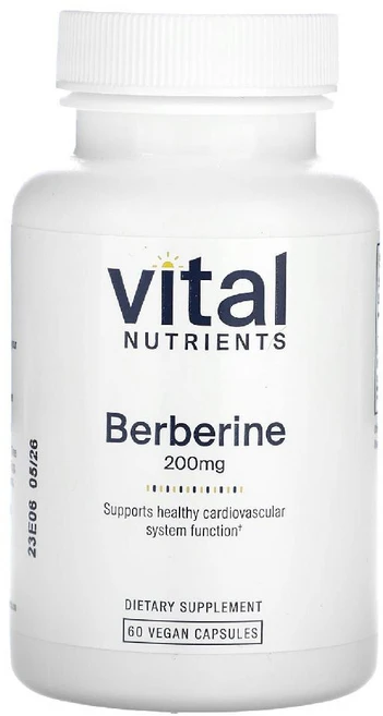 바이탈뉴트리언트 베르베린 200mg 60 베지 캡슐, 1개, 60정 - 쿠팡