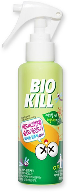 동성제약 비오킬 미니 살충제 바이오킬 천연 모기퇴치제 98ml, 1개, 1개