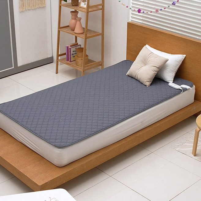 삼원절전왕 EMF 푹자미 카본매드 무자계 전기매트, 싱글