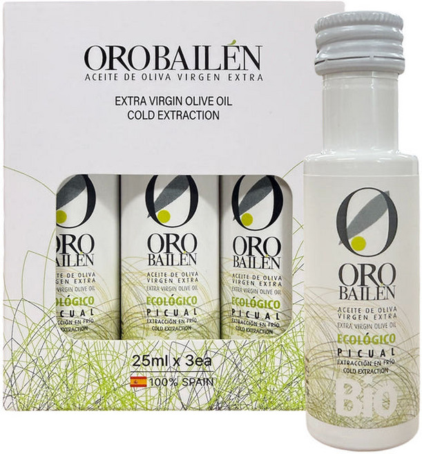 오로바일렌 엑스트라버진 올리브오일 피쿠알 25ml x 셋, 1개, 75ml