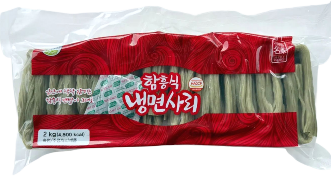 송학식품 함흥식 냉면사리 2kg, 3개