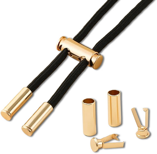 제로앤나인 후드끈 바지끈 허리 스트링 셀프교체 수선, 2개, 골드