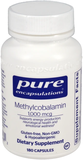 퓨어 인캡슐레이션스 메틸코발라민 1000mcg 비타민 B12 캡슐, 180정, 1개 - 쿠팡
