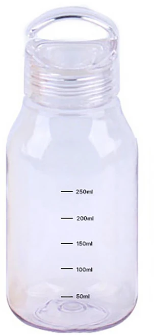 국산 미니 휴대용 물병 물통 보틀 러닝 스포츠 어린이 에코젠 안심소재 BPA free, 02 에코투명, 1개, 300ml - 쿠팡