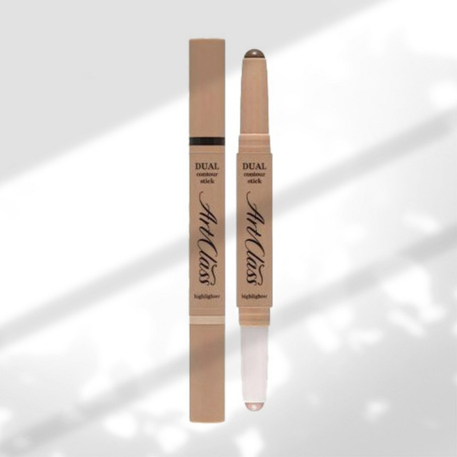 투쿨포스쿨 듀얼 컨투어 스틱, 1개, 01 웜듀오