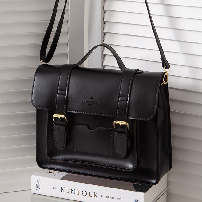 엔도르시 4color 레트로 빅사첼 크로스 토트백 EBA732