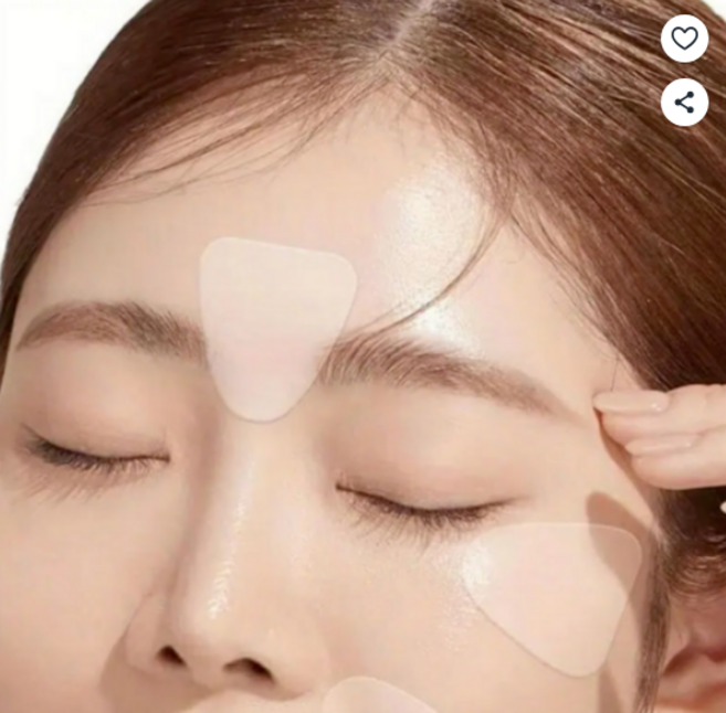 얼굴 미간 팔자 패치 스티커, 1개, 90개입