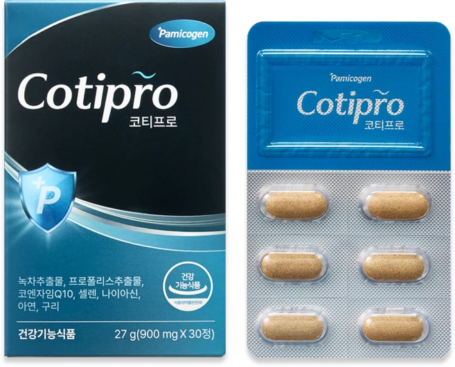 파미코젠 코티프로, 1박스, 30정 - 쿠팡