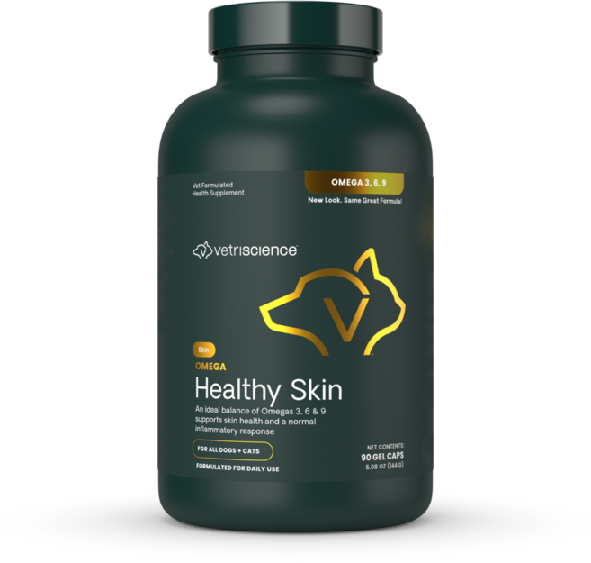 베트리사이언스 강아지 고양이 오메가 3 6 9 피부 피모 영양제 Healthy Skin, 1개, 피부/피모, 90정