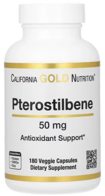 CG땡 프테로스틸벤 레스베라트롤 고약사 50mg 180정 6개월분 1통, 1개 - 쿠팡