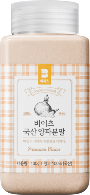 [100% 국산] 비이츠 국내산 양파가루, 1개, 100g