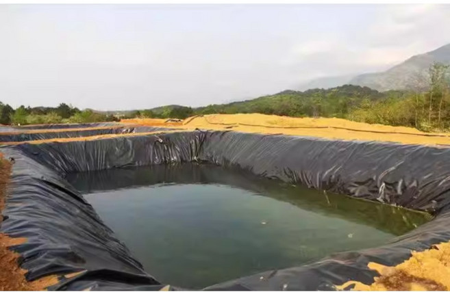 黑色塑膠布 蓄水池防漏膜, 1個