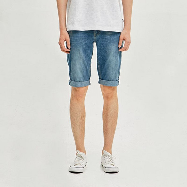 남) 쿨맥스 오비안밴드 탈색 시와 올약 워싱 5부_AM2DL5318-LB