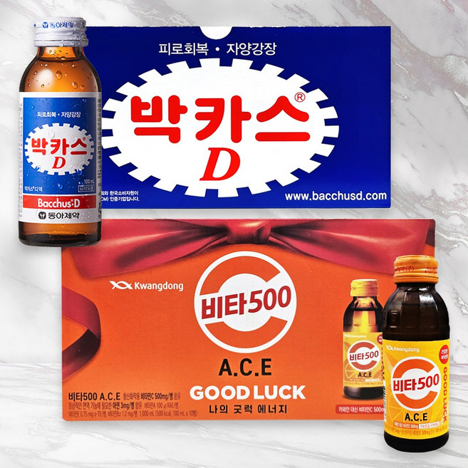 비타500 10병+박카스D 10병 세트, 1개입