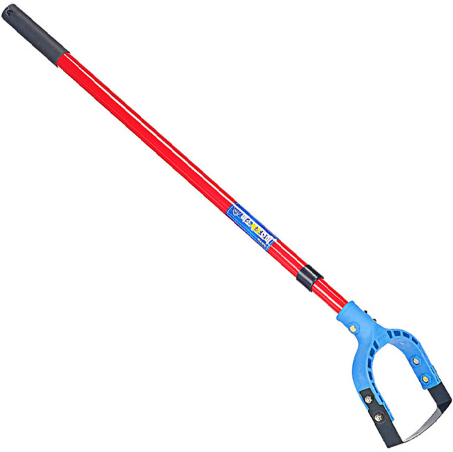 미소호미 농기구 잡초제거기 잡초뽑기 서서하는 호미질 잡초정리 1EA