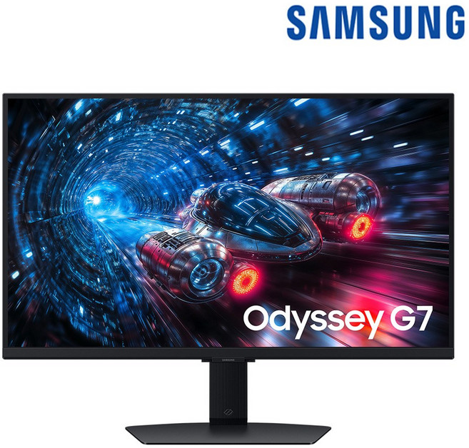 삼성전자 삼성 오디세이 G7 LS27FG700 68.4cm(27인치) IPS 4K UHD 최대 360Hz S27FG700 듀얼모드 가변주사율 게이밍 모니터, 68.01cm, S27FG700