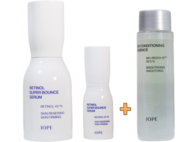 아이오페 레티놀 슈퍼 바운스 세럼 30ml+10ml (+바이오 컨디셔닝 에센스 48ml), 1개