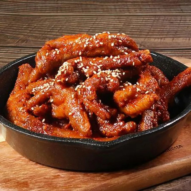 와이바이 직화 통뼈 불닭발 600g, 2개, 300g