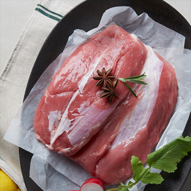 [G] 도드람한돈 냉장 뒷사태살 보쌈용 500g, 1개