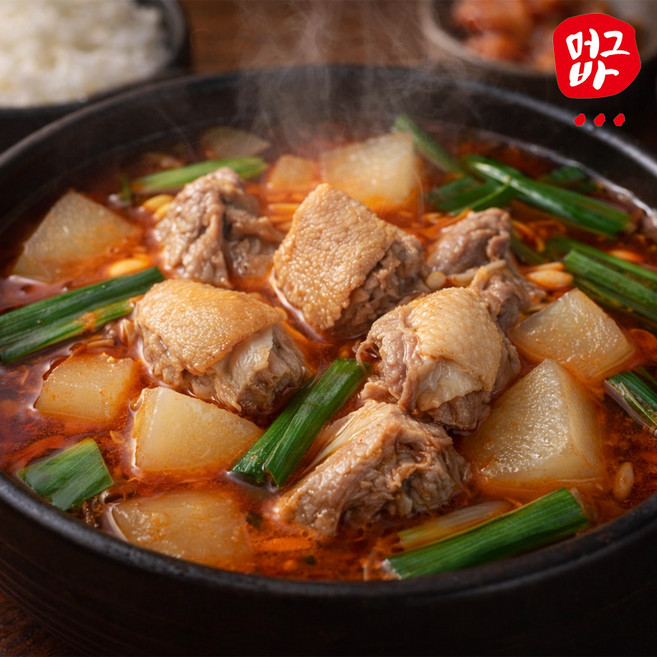 머그바 경상도식 오리탕 800g 오리고기 오리탕 밀키트, 1개